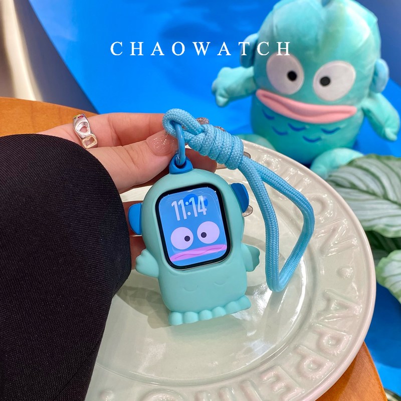 Watch Case Bumper - In Stock Sanrio Hangyodon Strap Protector