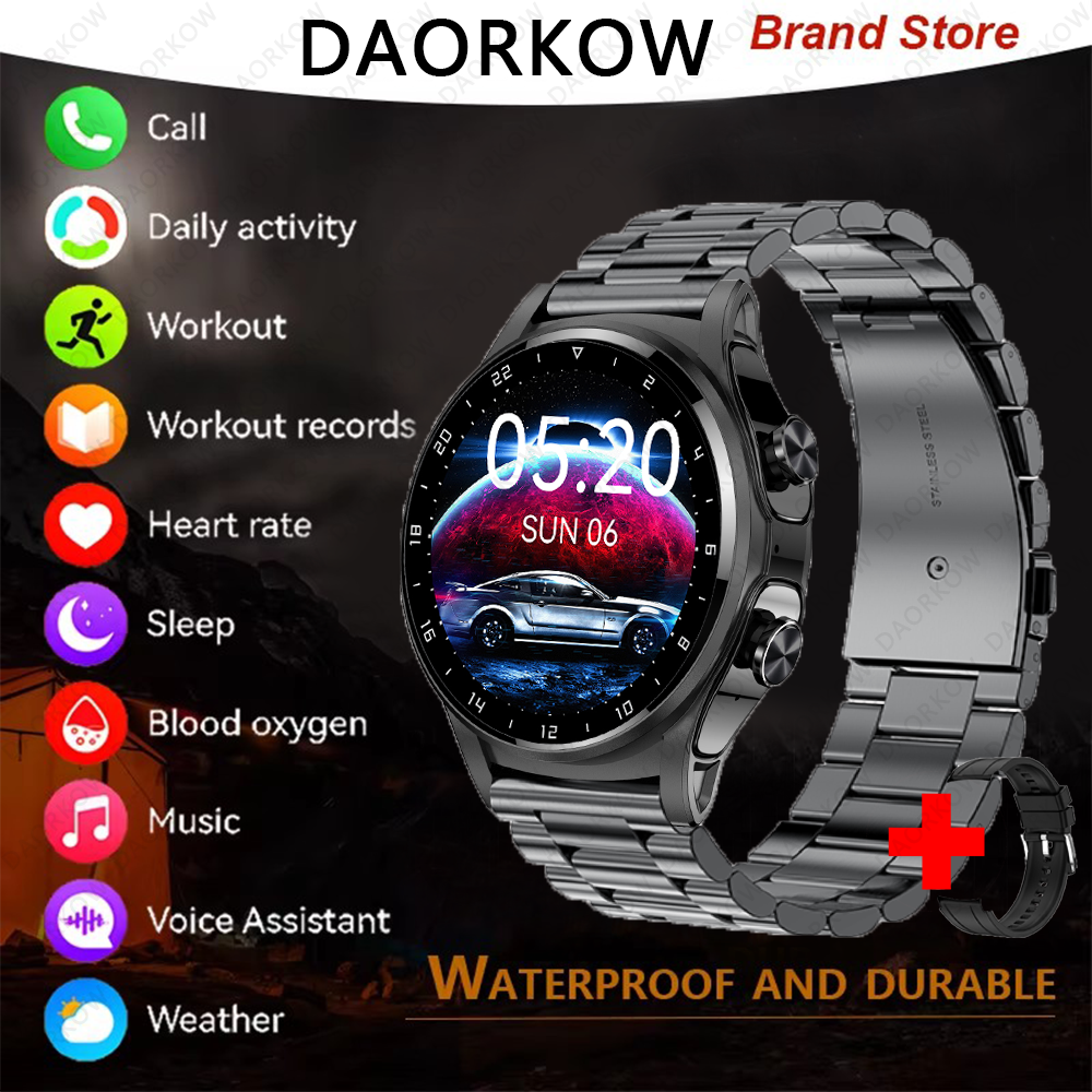Smartwatch Headset - Headset Smart Watch 2 in 1