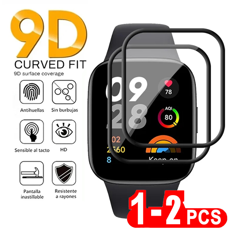 Garmin Smartwatch Accessories - 2 Pcs Tempered Glass for Redmi