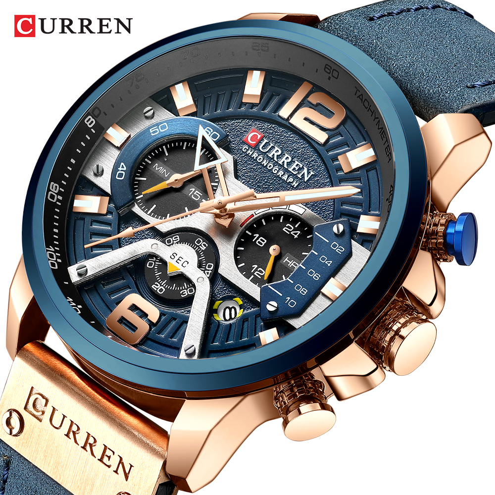 Smartwatch Guess - CURREN Casual Sport Watches for Men