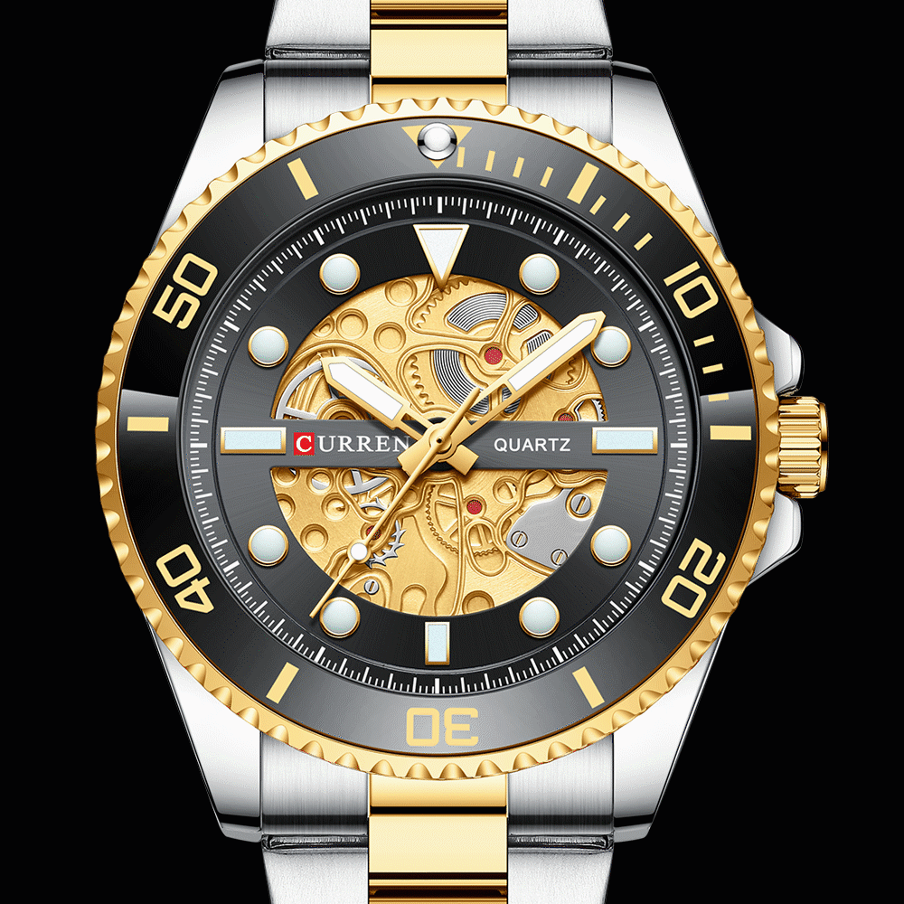 CURREN Watches Imitated Mechan - Smartwatch Guess ulasan dan harga