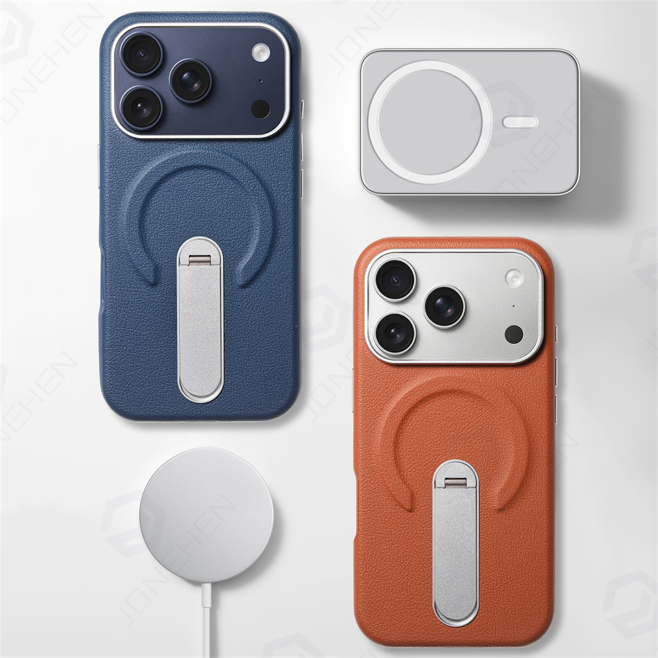 Magnetic Retro Leather Stand H - Magnetic Charging Stand ulasan dan harga