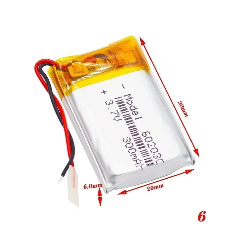 3.7V 300mAh 602030 Lithium Bat - Smartwatch Headset ulasan dan harga