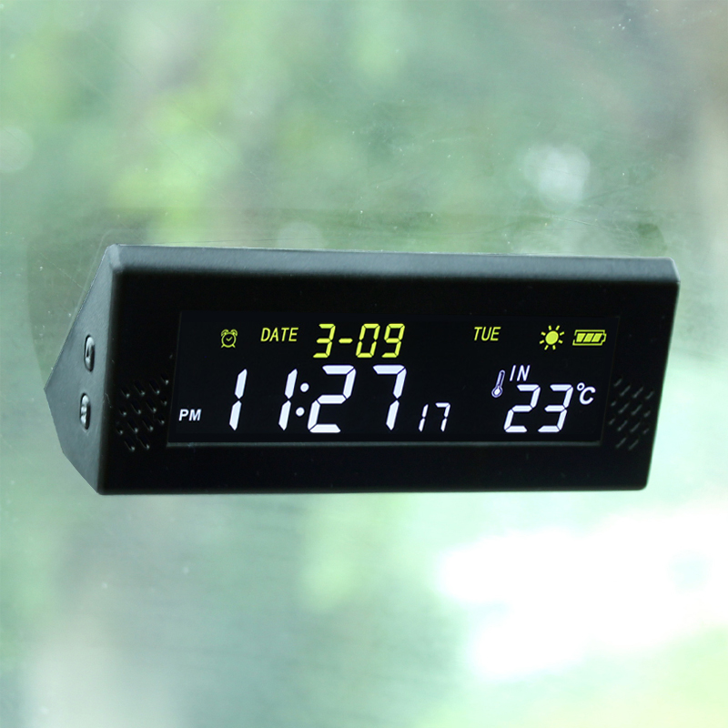 Solar Windshield Car Digital C - Smartwatch Touch ulasan dan harga