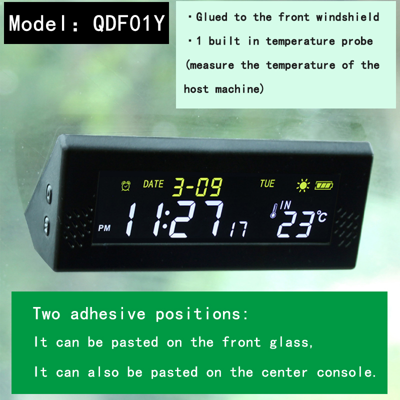Solar Windshield Car Digital C - Smartwatch Touch ulasan dan harga