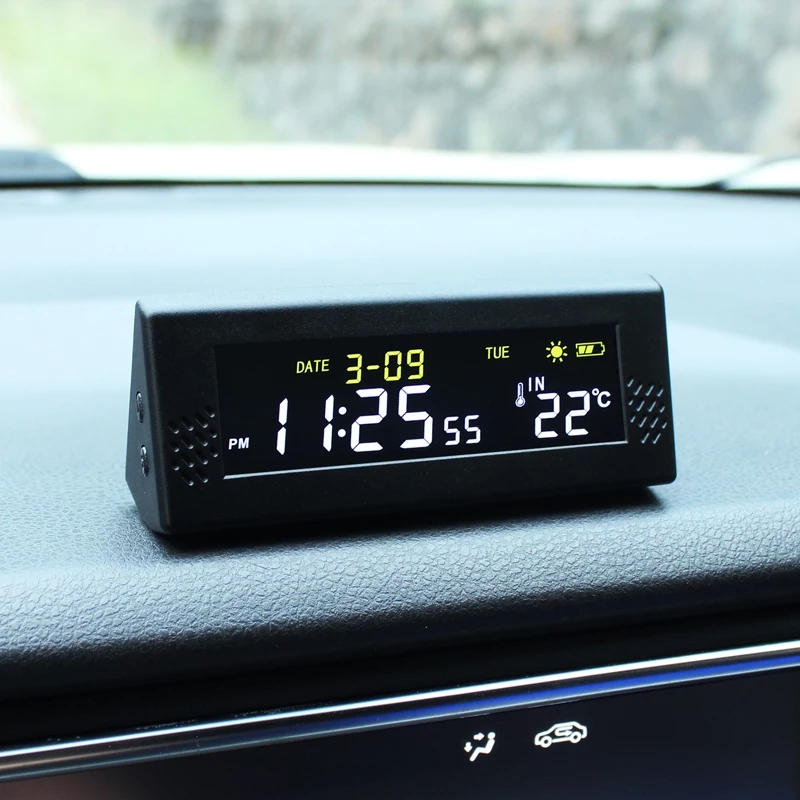 Solar Windshield Car Digital C - Smartwatch Touch ulasan dan harga