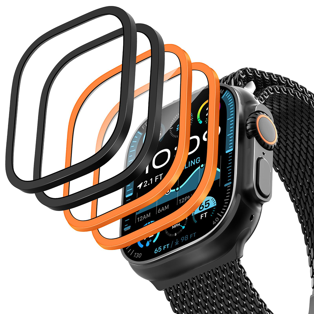 2PCS Titanium Metal Frame for  - Smartwatch Watch Accessories For Women ulasan dan harga