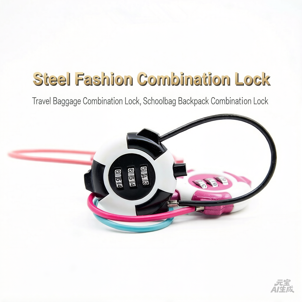 3 Digit Combination Cable Lock - Rugged Sport Strap ulasan dan harga