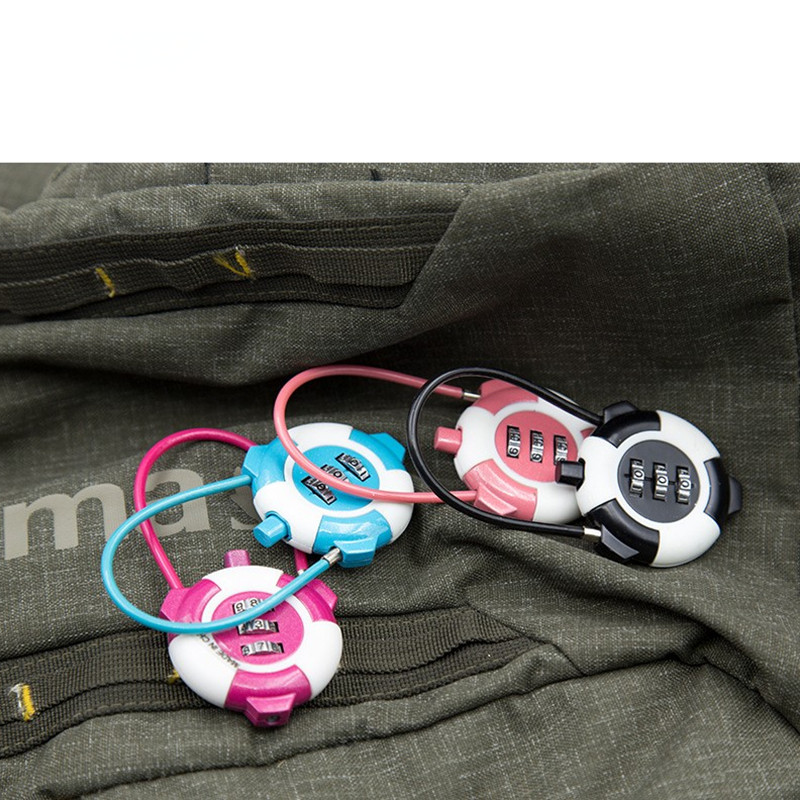 3 Digit Combination Cable Lock - Rugged Sport Strap ulasan dan harga