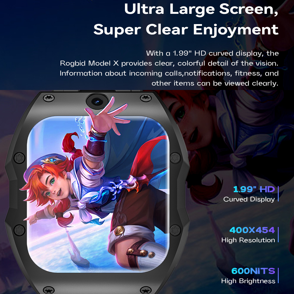Rogbid Model X 4G Android Smar - Smartwatch X ulasan dan harga
