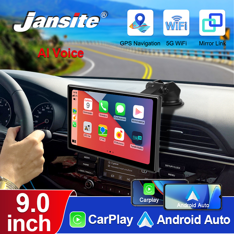 Universal Jansite 9 Inch Carpl - Smartwatch Universal ulasan dan harga