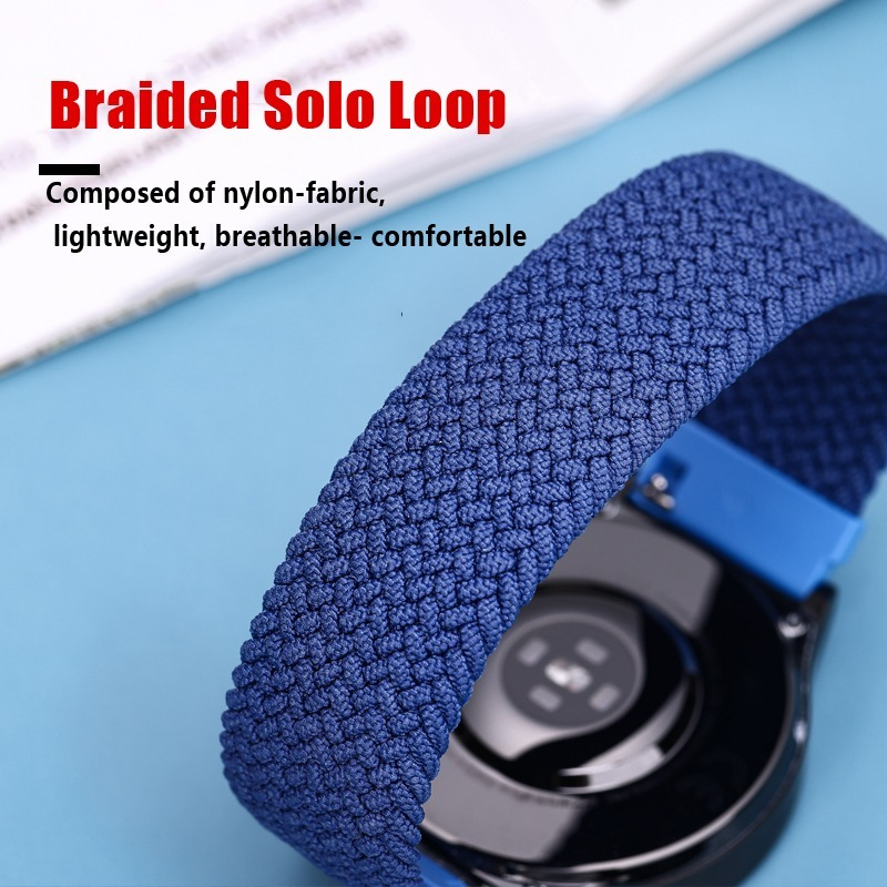 20mm/22mm Braided Solo Loop St - Solo Loop Strap ulasan dan harga