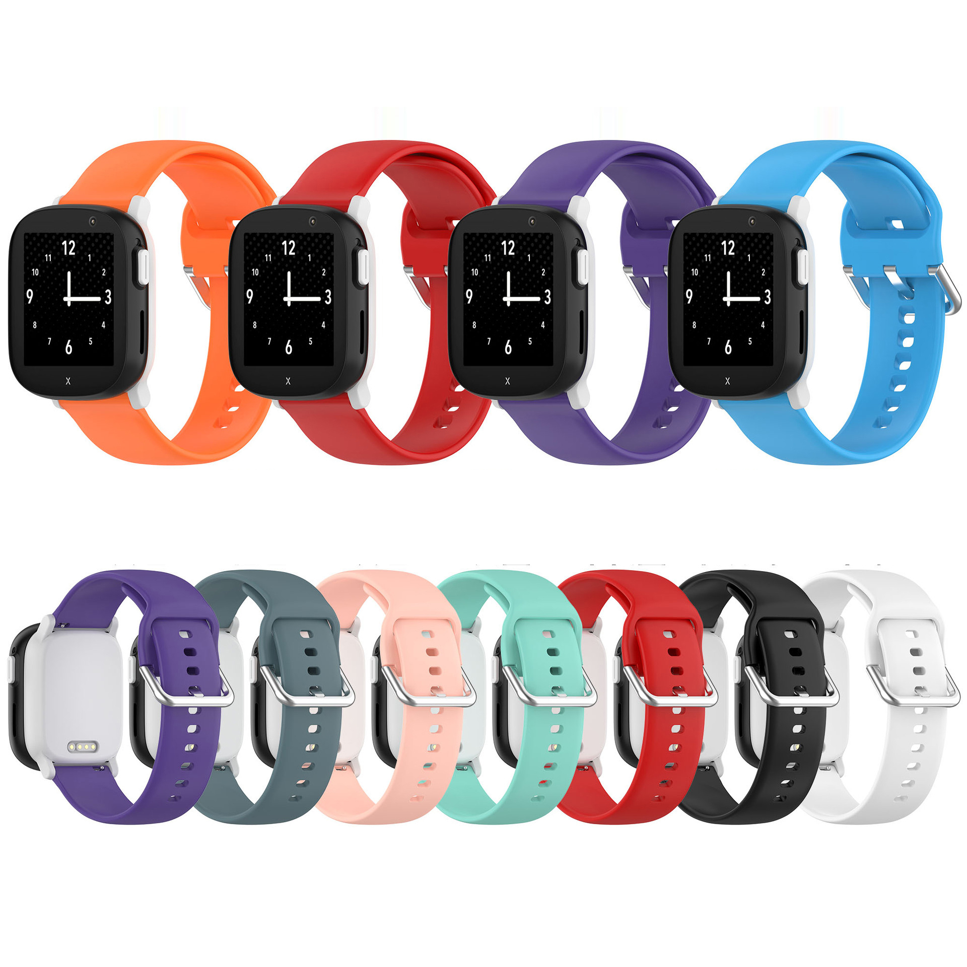 20mm Silicone Child Smartwatch - Sport Loop Strap ulasan dan harga