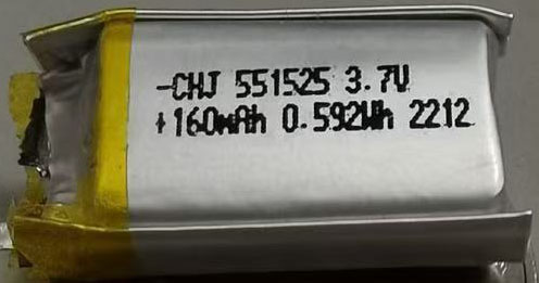 160MAH polymer battery 551525  - Garmin Smartwatch Accessories ulasan dan harga