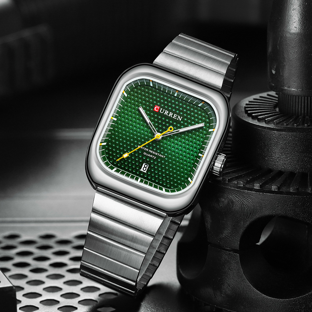CURREN Fashion Square Men's Bu - Smartwatch Guess ulasan dan harga