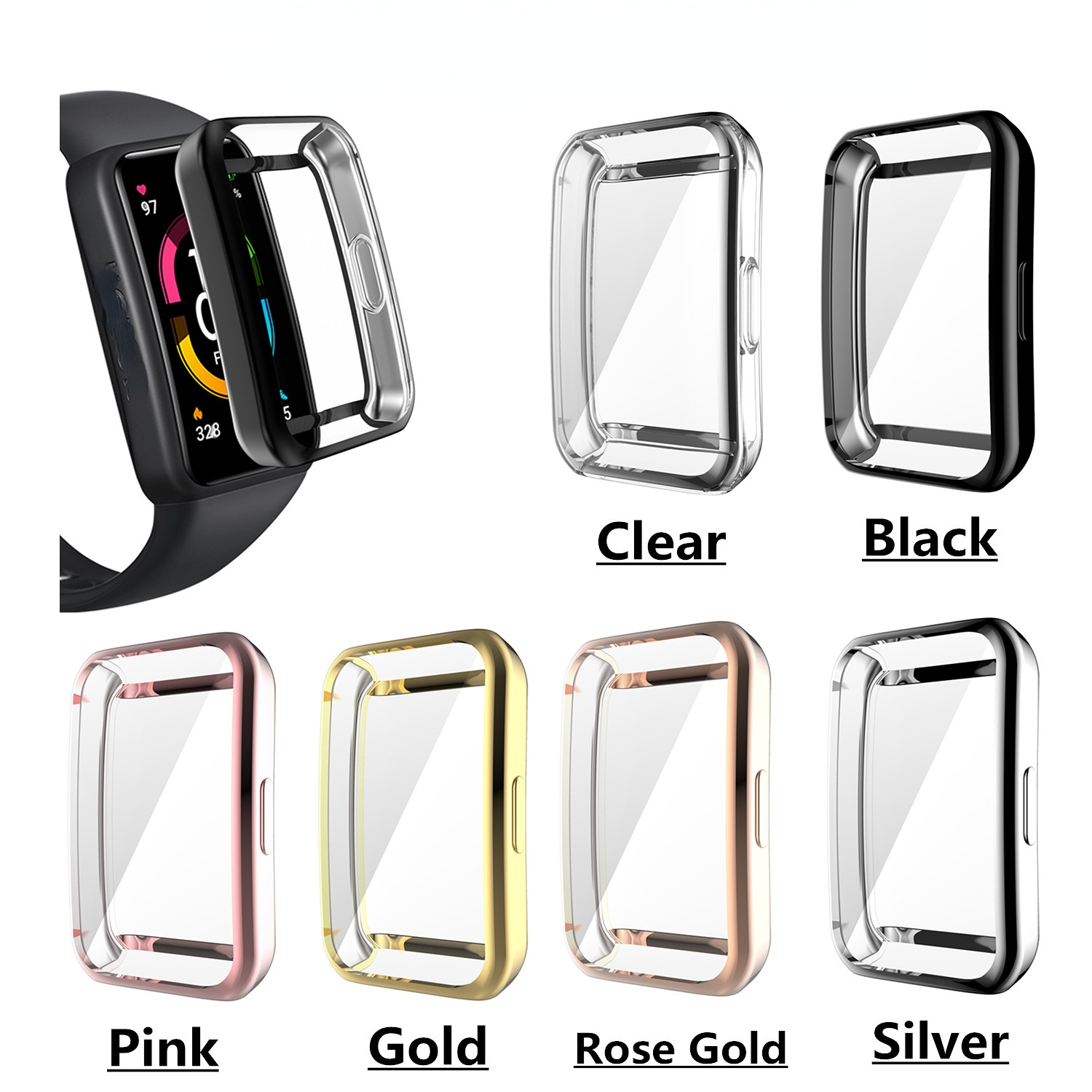 Soft Silicone Strap for Huawei - Silicone Band Replacement ulasan dan harga