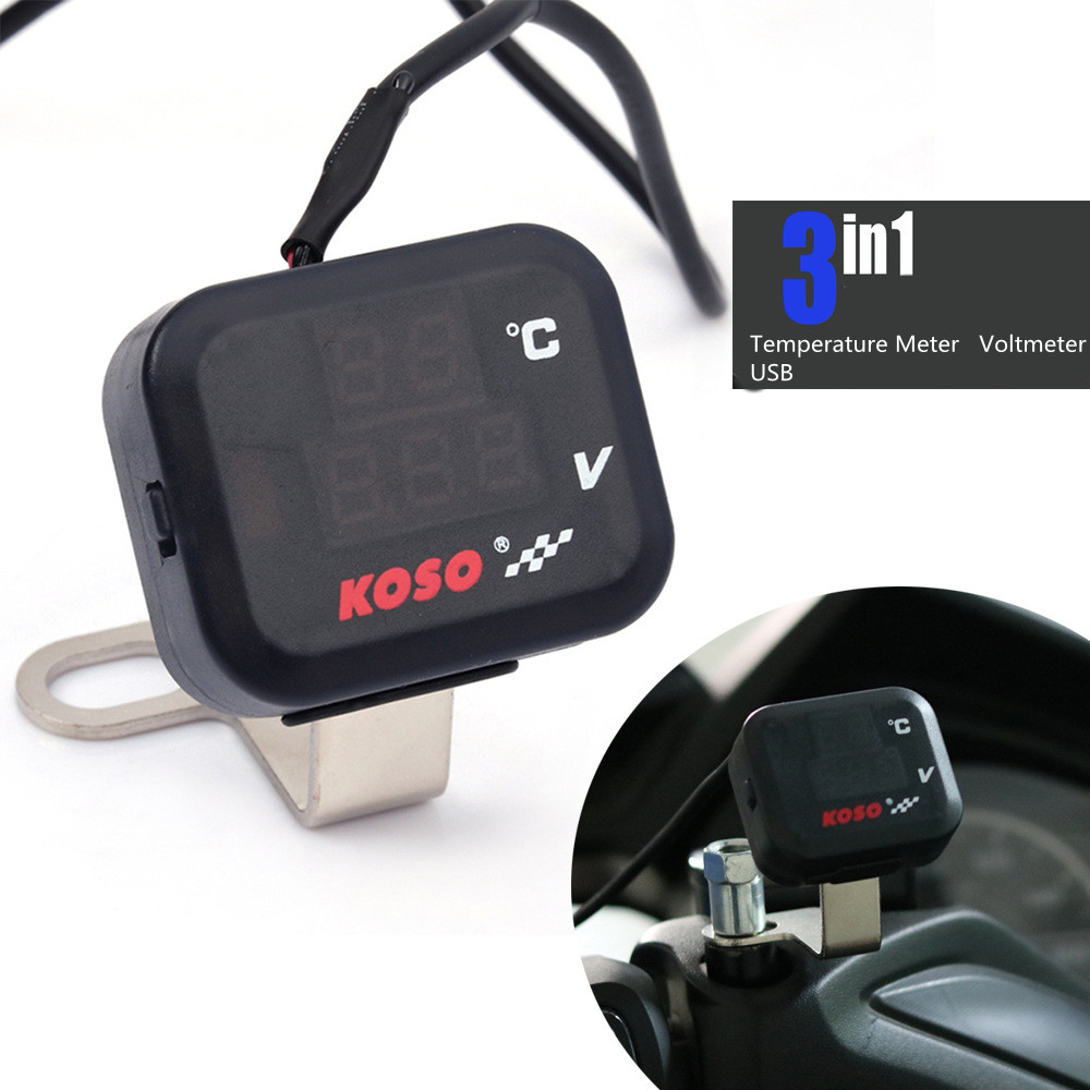 Universal KOSO Motorcycle Volt - Smartwatch Universal ulasan dan harga