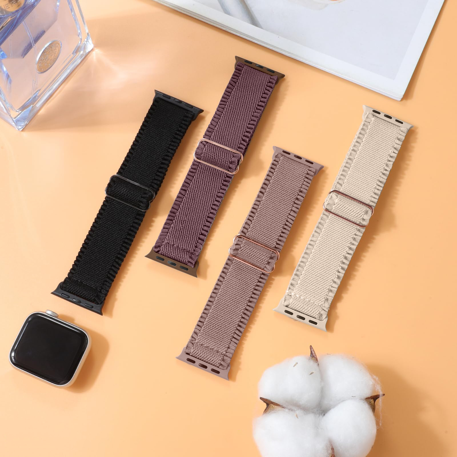 Lace Nylon Watch Band Compatib - Solo Loop Strap ulasan dan harga