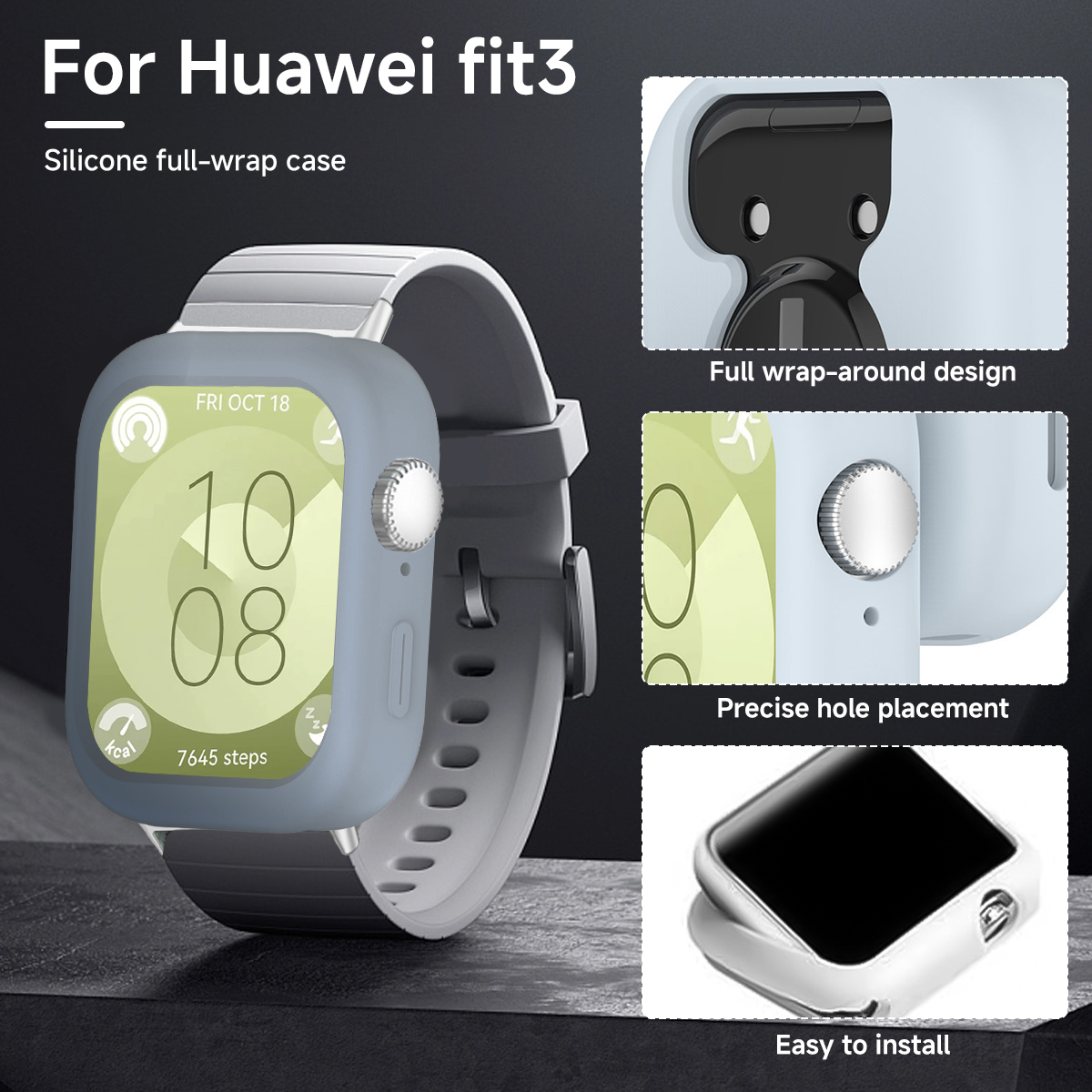 TPU Silicone Case For Huawei W - Huawei Smartwatch Accessories ulasan dan harga