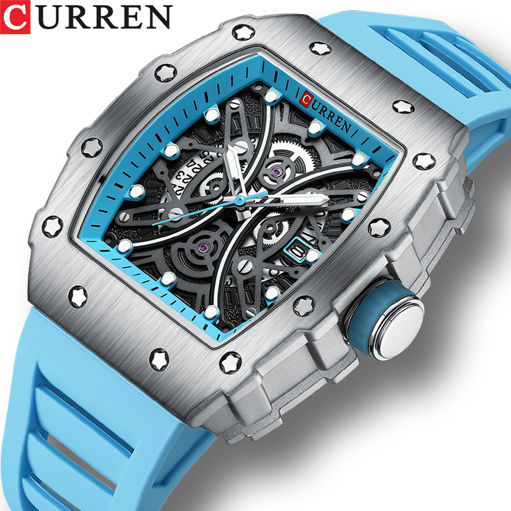 CURREN Men 3D Watch Top Brand  - Smartwatch Guess ulasan dan harga