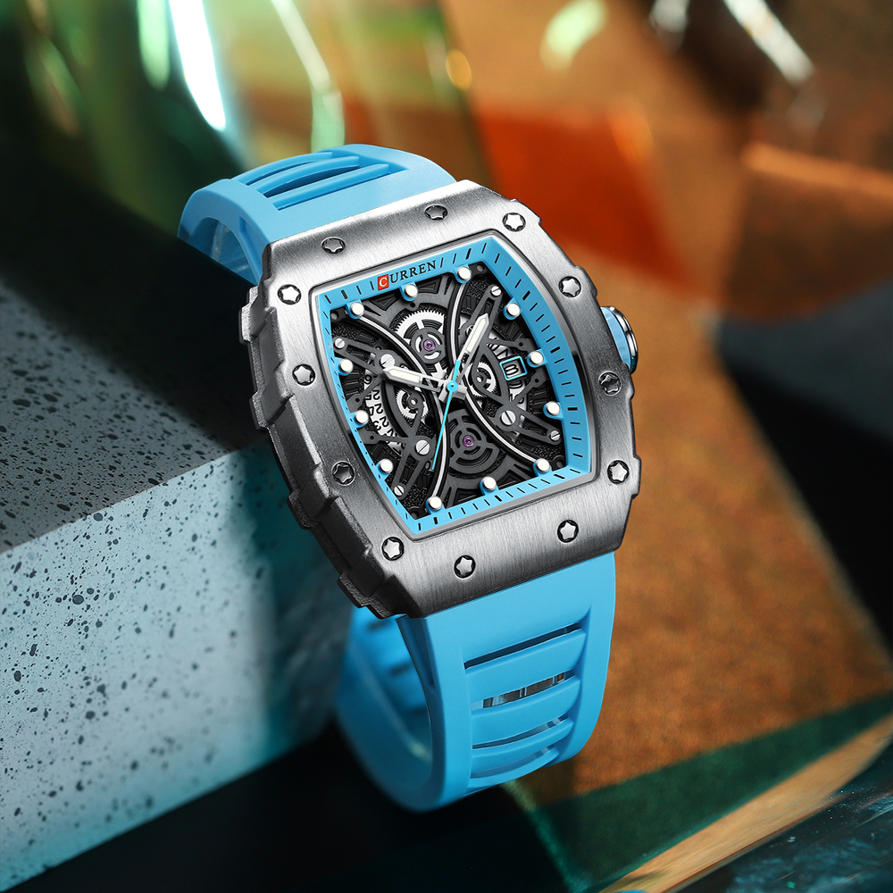 CURREN Men 3D Watch Top Brand  - Smartwatch Guess ulasan dan harga