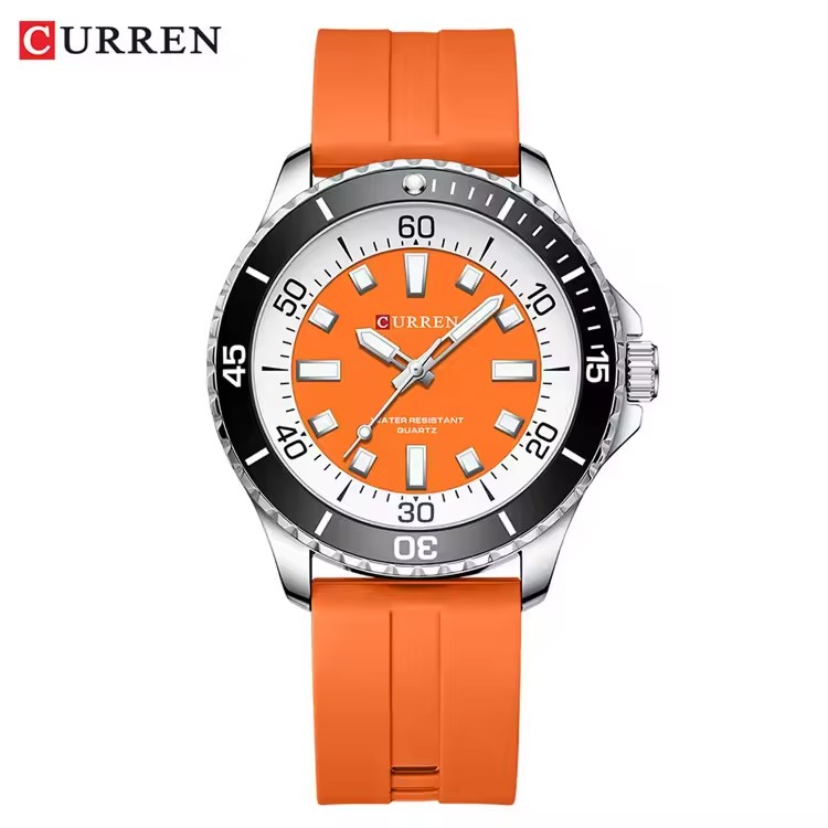 CURREN 8448 Men's Fashion Quar - Smartwatch Guess ulasan dan harga