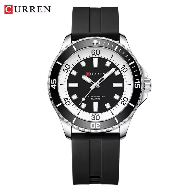 CURREN 8448 Men's Fashion Quar - Smartwatch Guess ulasan dan harga