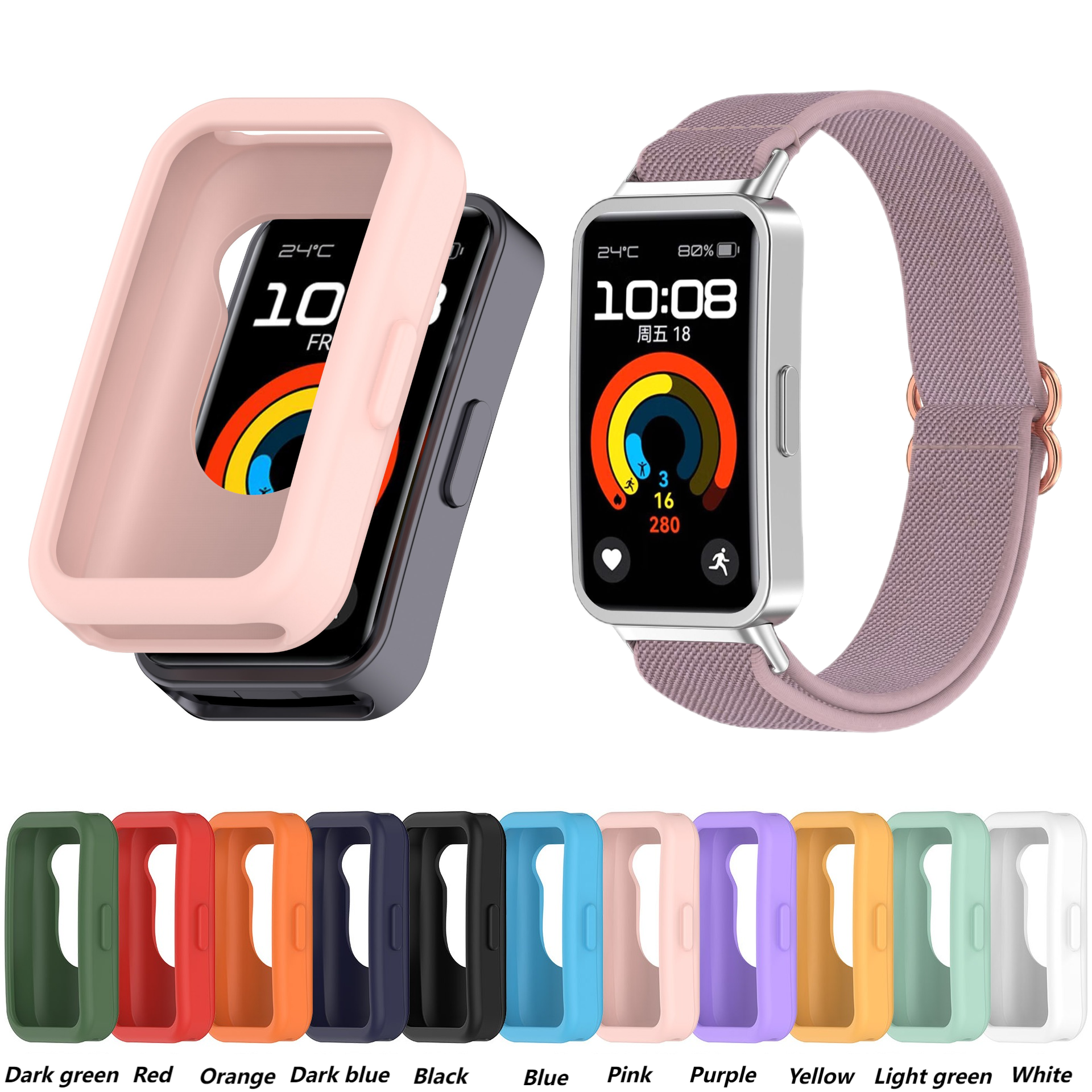 Silicone case For Huawei band  - Sport Loop Strap ulasan dan harga