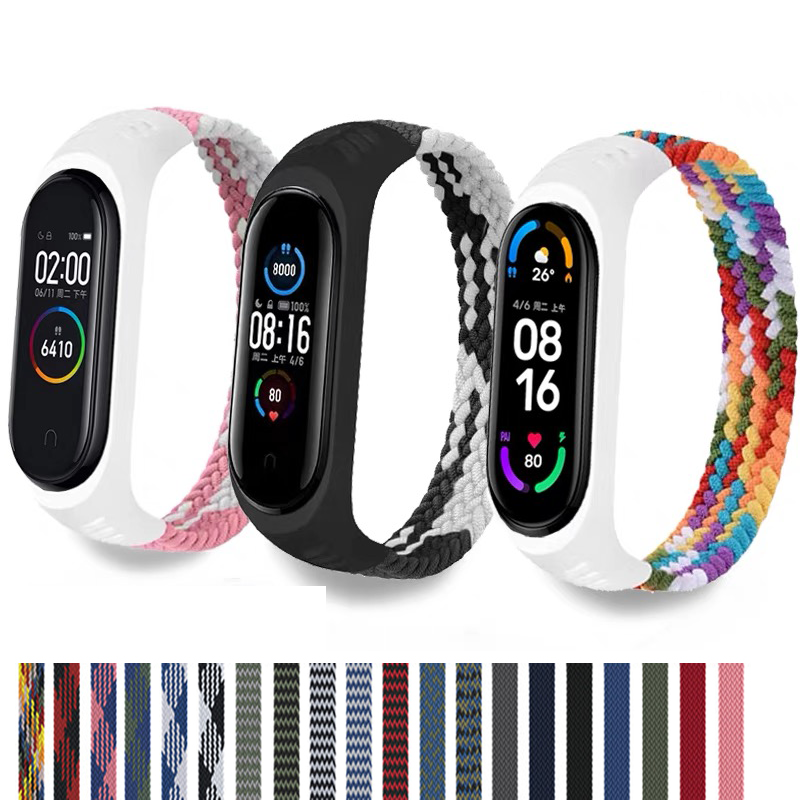 Watchband for xiaomi Mi band 7 - Solo Loop Strap ulasan dan harga
