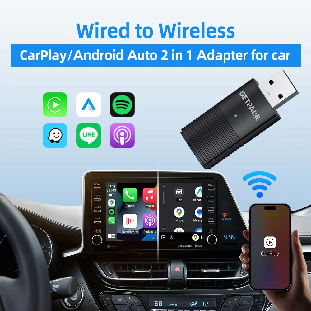 GetPairr Wireless CarPlay Dong - Smartwatch Universal ulasan dan harga