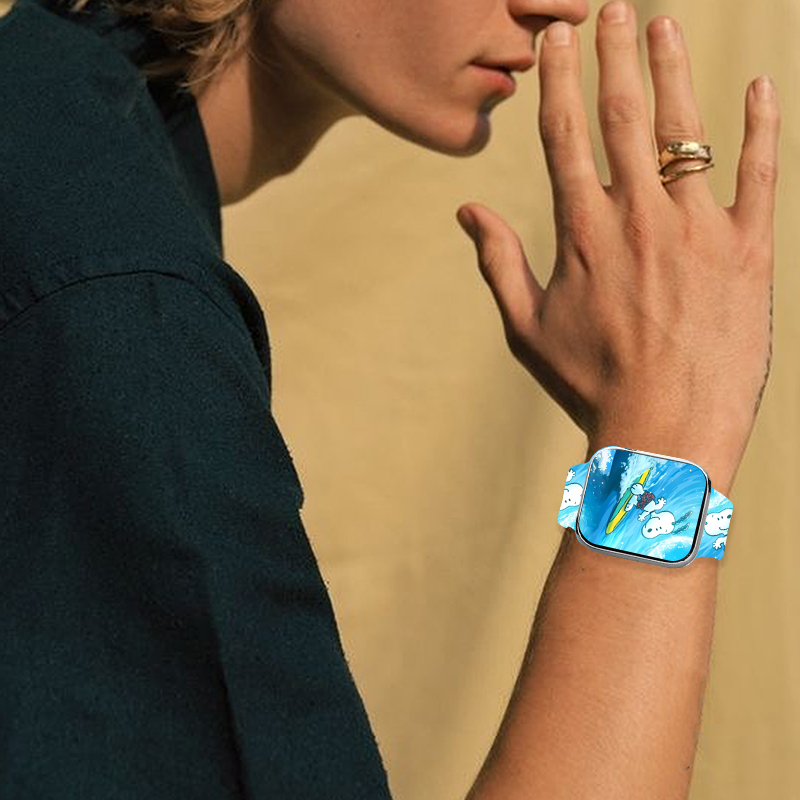 Beach Snoopy Printed Strap for - Sport Loop Strap ulasan dan harga