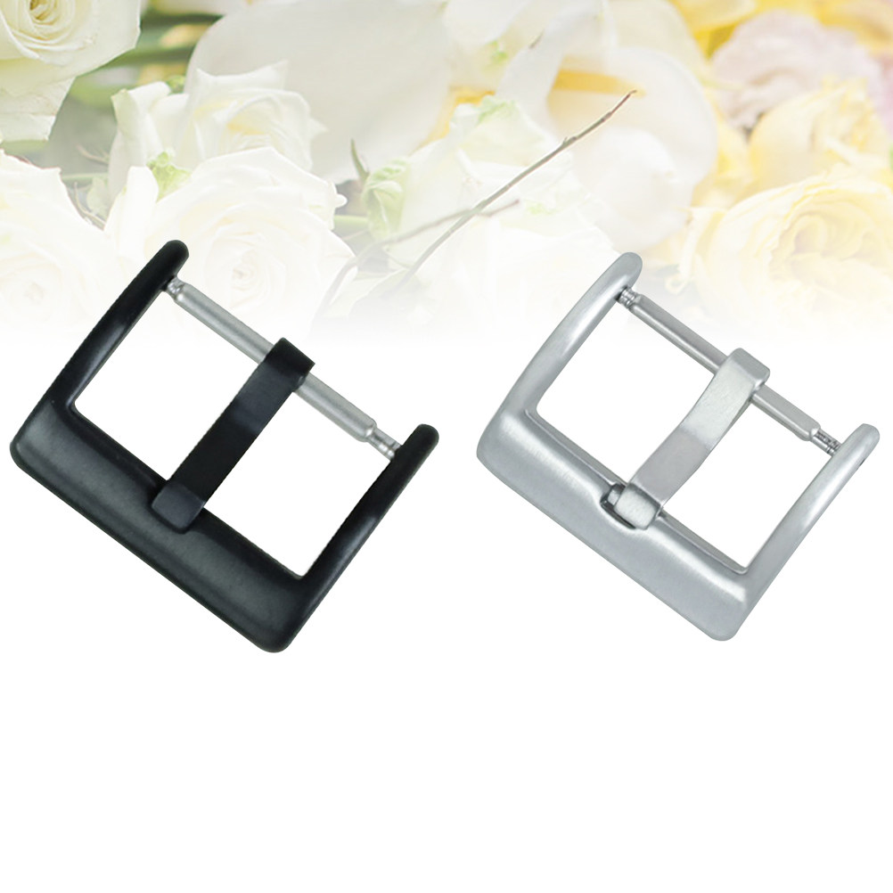 2Pcs 16Mm Stainless Steel Watc - Stainless Mesh Band ulasan dan harga