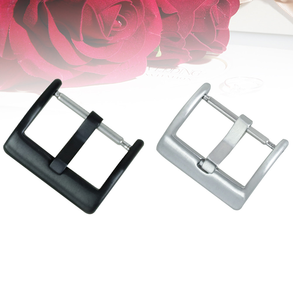 2Pcs 16Mm Stainless Steel Watc - Stainless Mesh Band ulasan dan harga