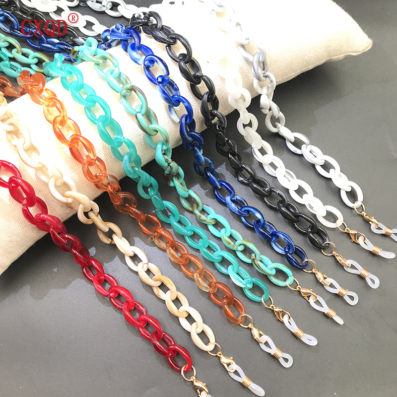 Fashion Women Acrylic Eyeglass - Rugged Sport Strap ulasan dan harga