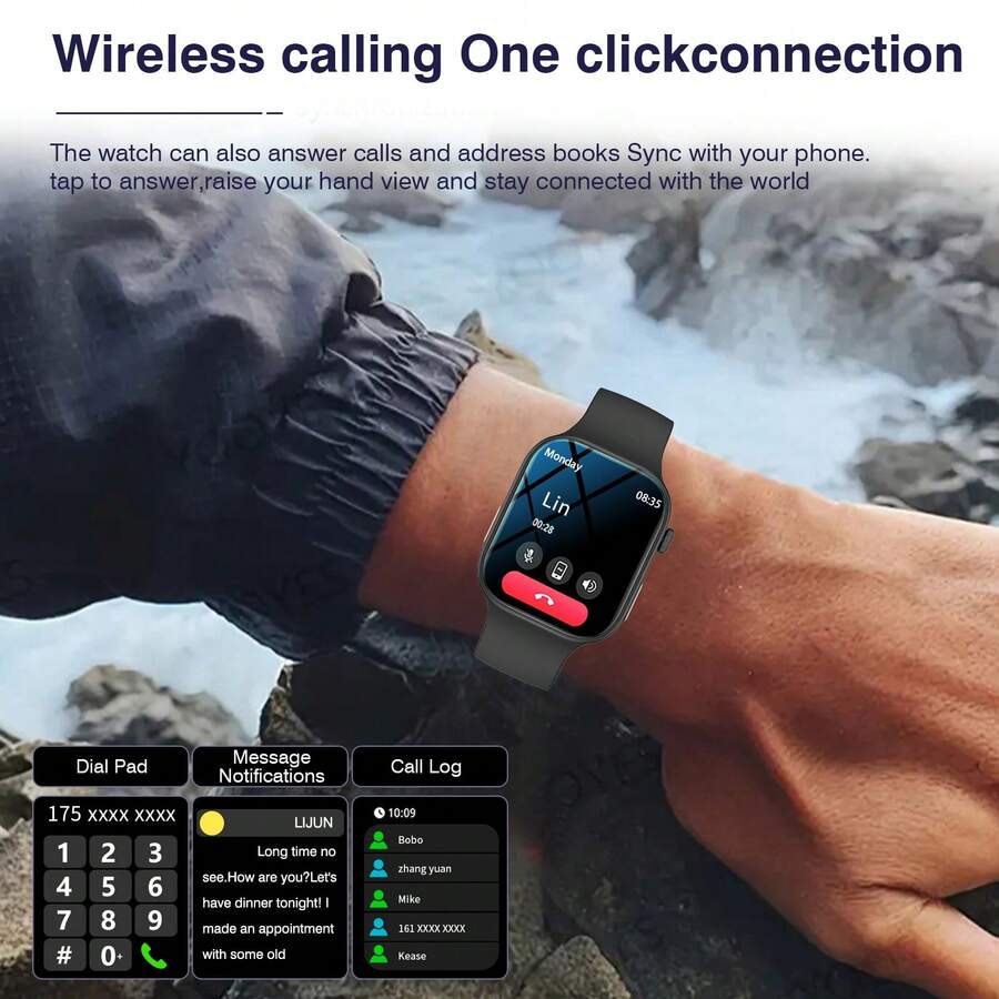 New Smartwatch with Wireless C - Smartwatch Touch ulasan dan harga