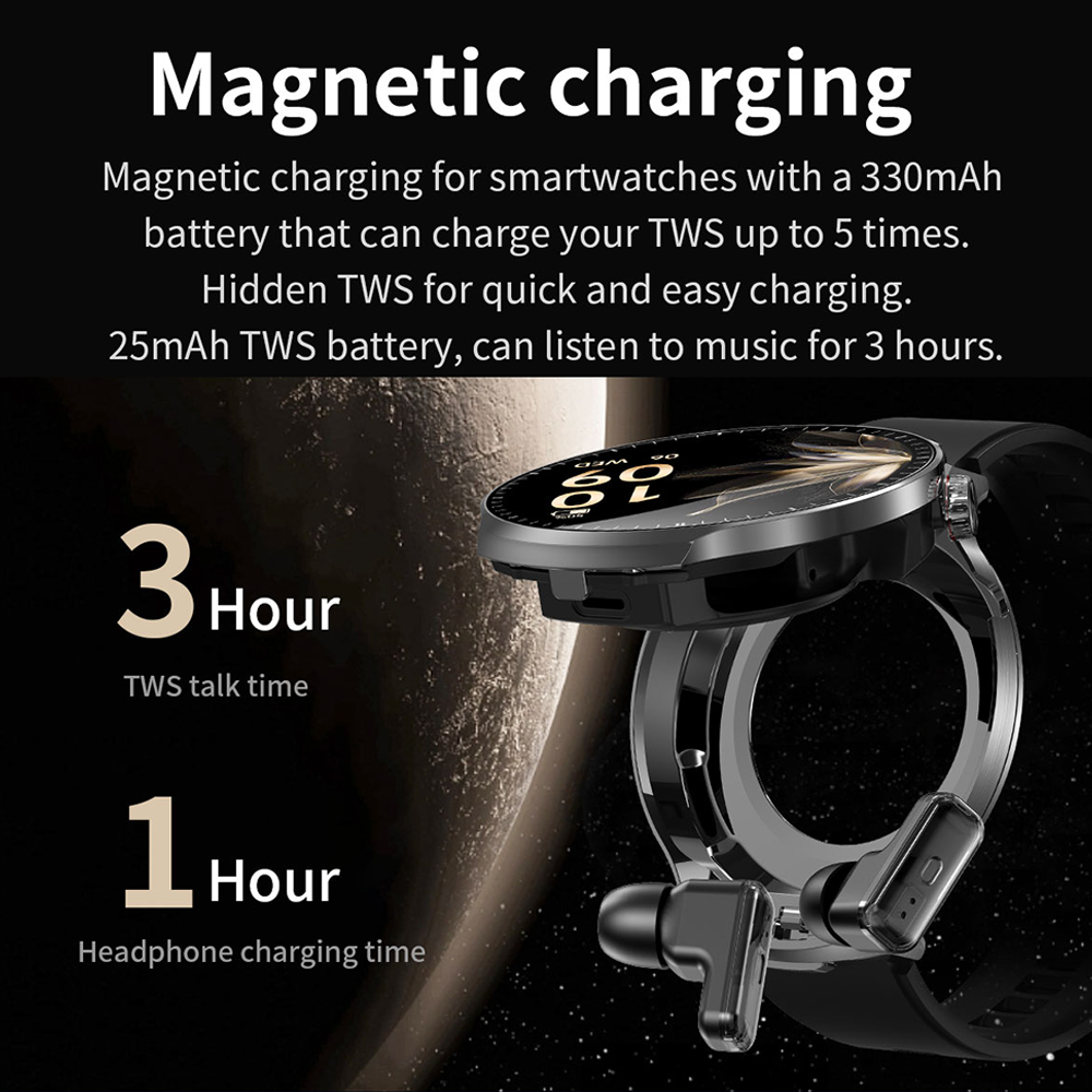 For Xiaomi New 2 in 1 Smart Wa - Smartwatch Headset ulasan dan harga