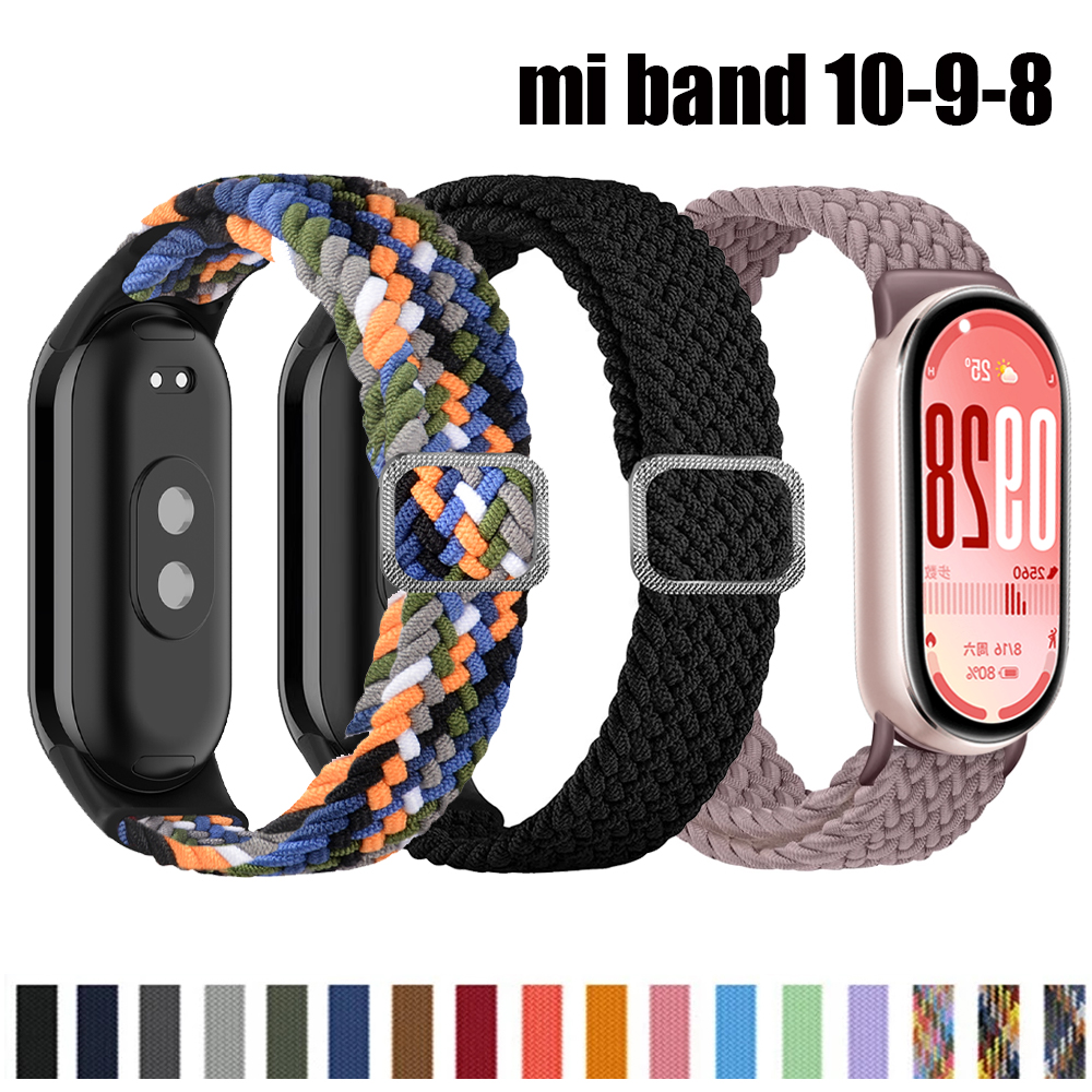 Strap for Xiaomi Mi Band 10 8  - Solo Loop Strap ulasan dan harga