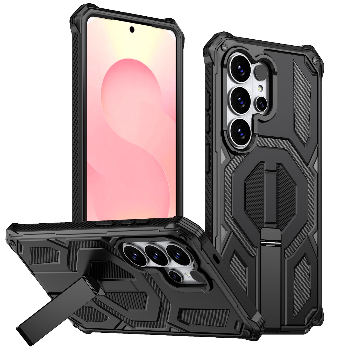 Phone Case for Samsung Galaxy  - Magnetic Charging Stand ulasan dan harga