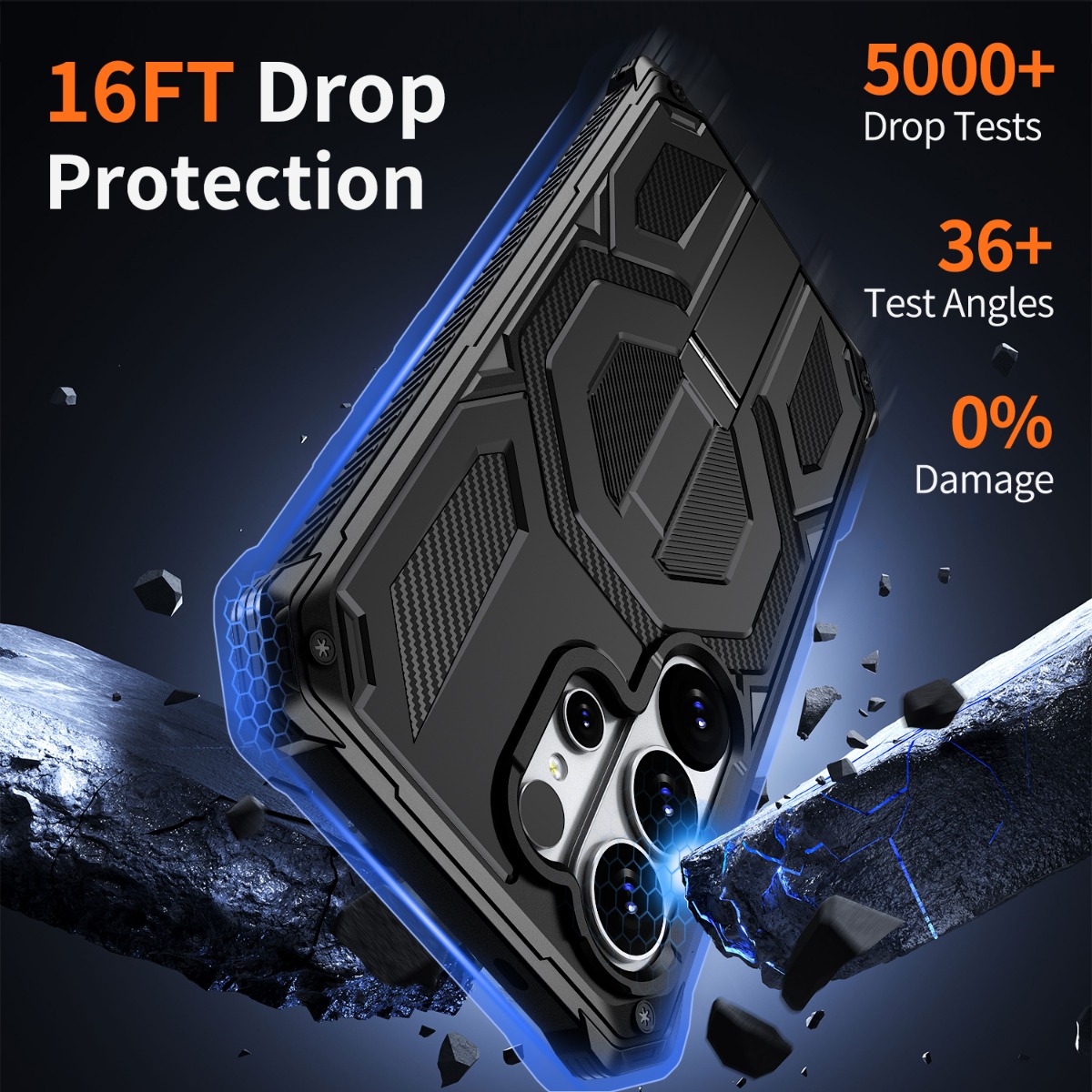 Phone Case for Samsung Galaxy  - Magnetic Charging Stand ulasan dan harga