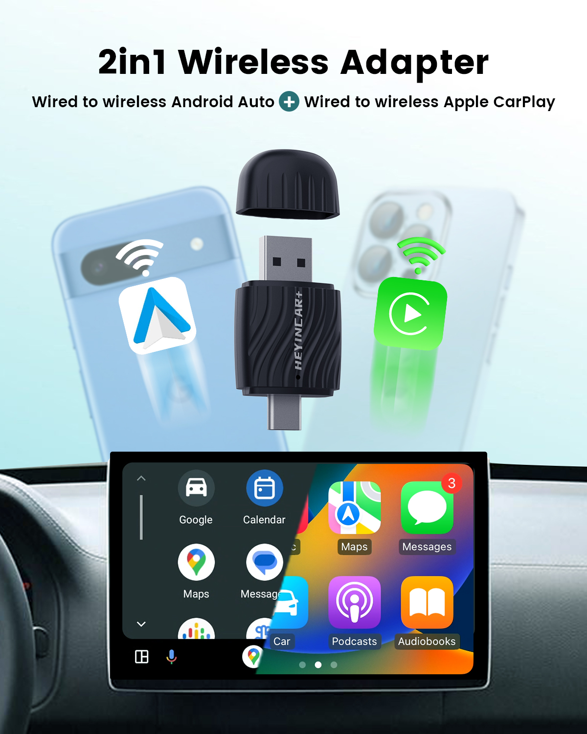 HEYINCAR 2 in 1 Interface Wire - Smartwatch Universal ulasan dan harga