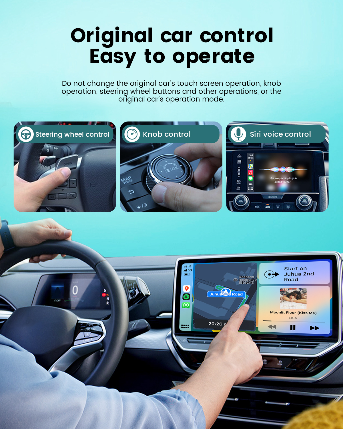 HEYINCAR 2 in 1 Interface Wire - Smartwatch Universal ulasan dan harga