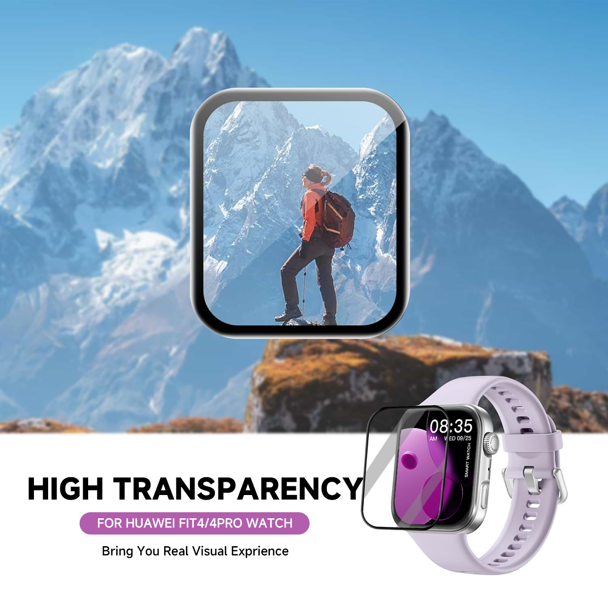 1-5Pcs Curved Film For Huawei  - Huawei Smartwatch Accessories ulasan dan harga