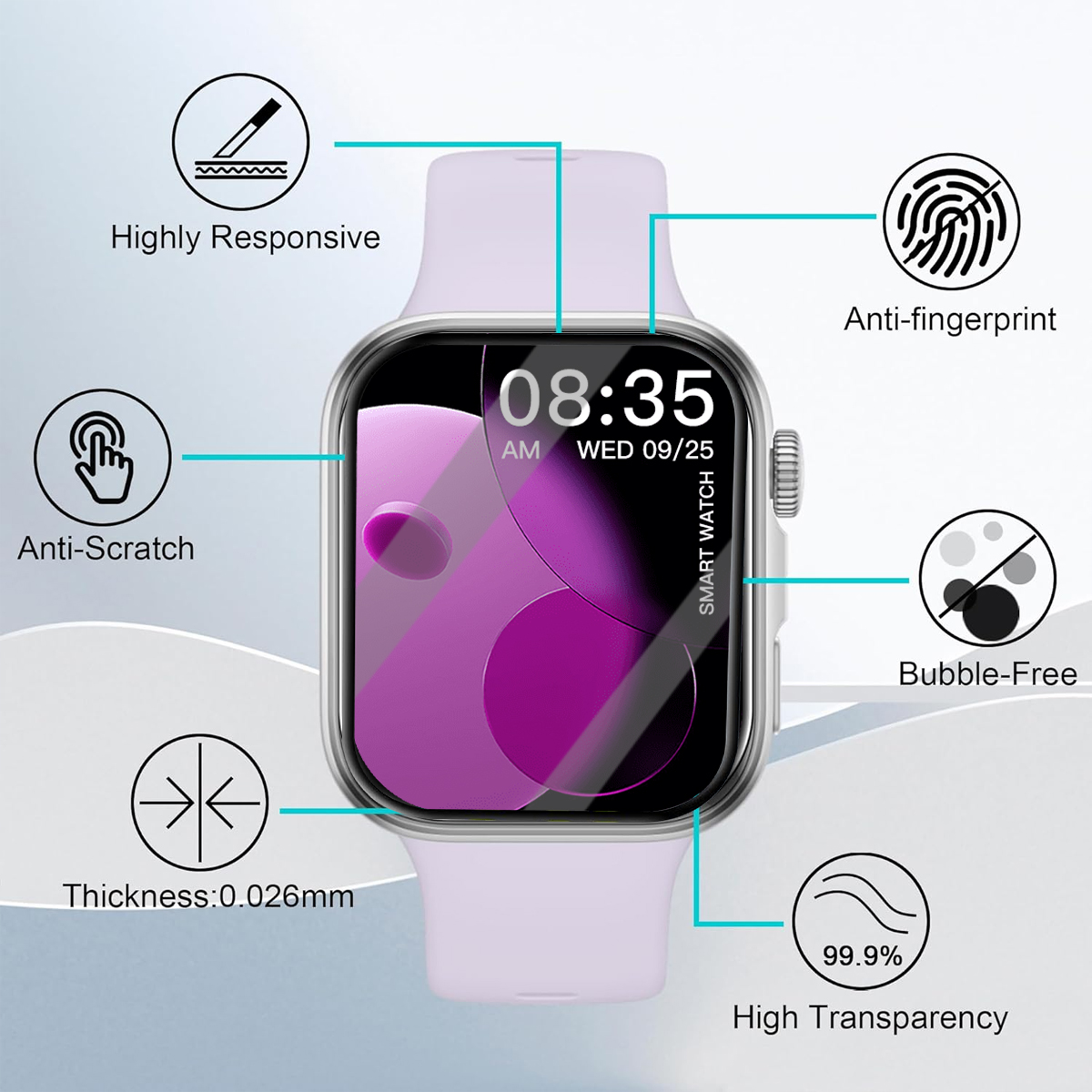 1-5Pcs Curved Film For Huawei  - Huawei Smartwatch Accessories ulasan dan harga