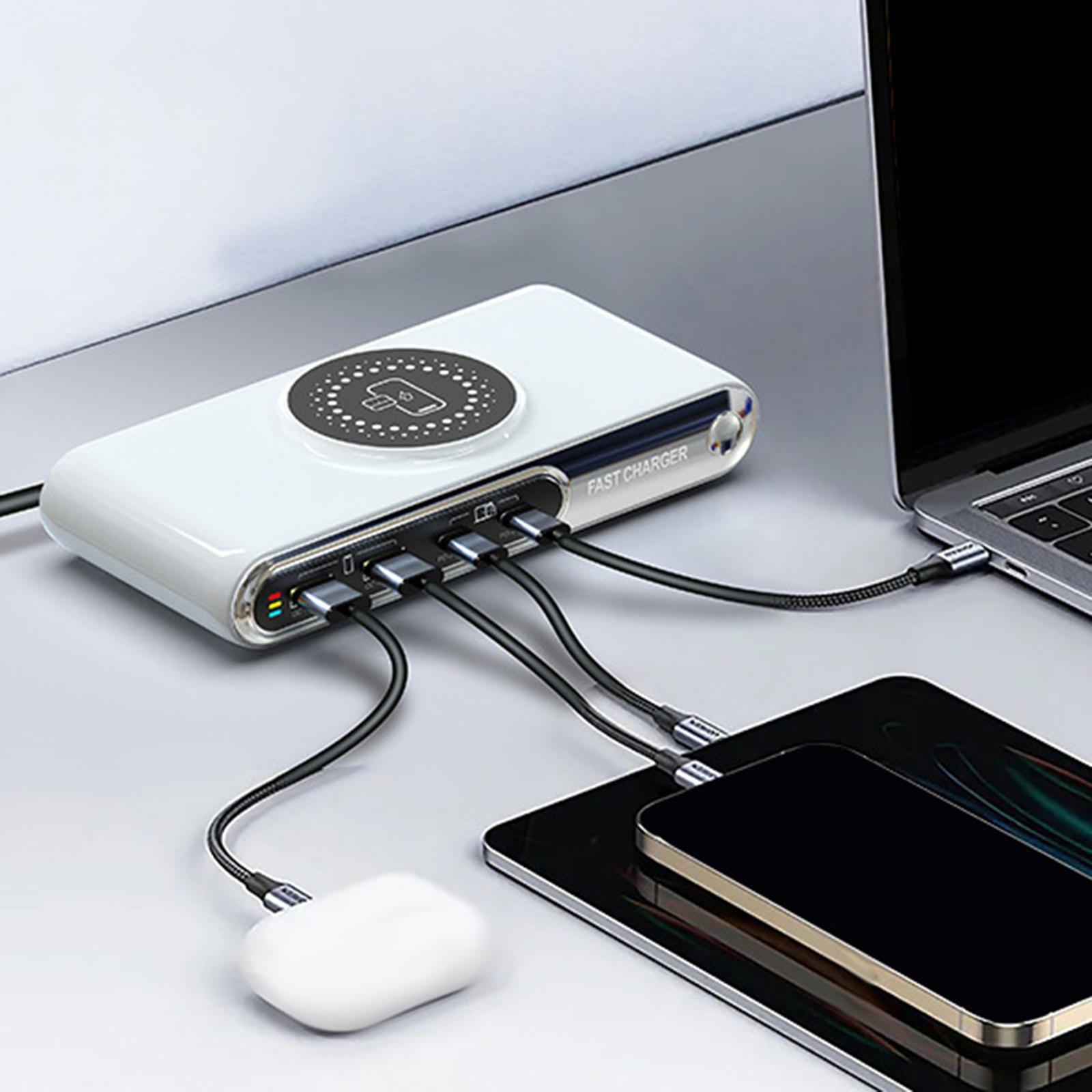 Office Charging Station Portab - Smartwatch Headset ulasan dan harga
