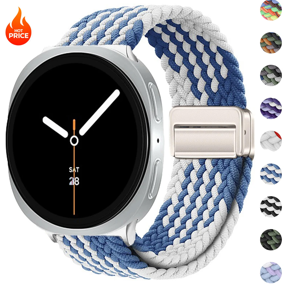 Magnetic Nylon Strap for Samsu - Solo Loop Strap ulasan dan harga