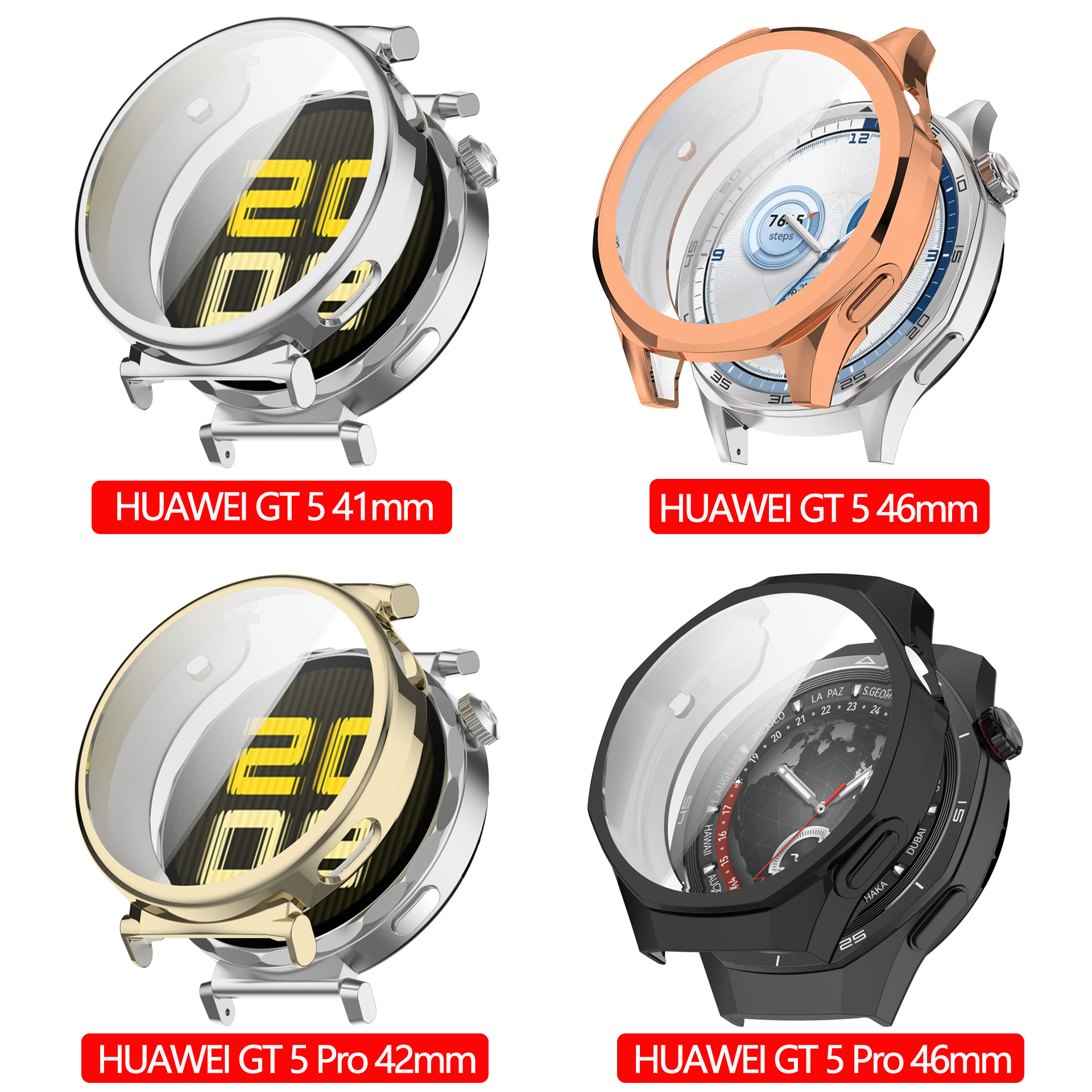 Case For HUAWEI Watch GT 5/5 P - Smartwatch Watch Accessories For Women ulasan dan harga