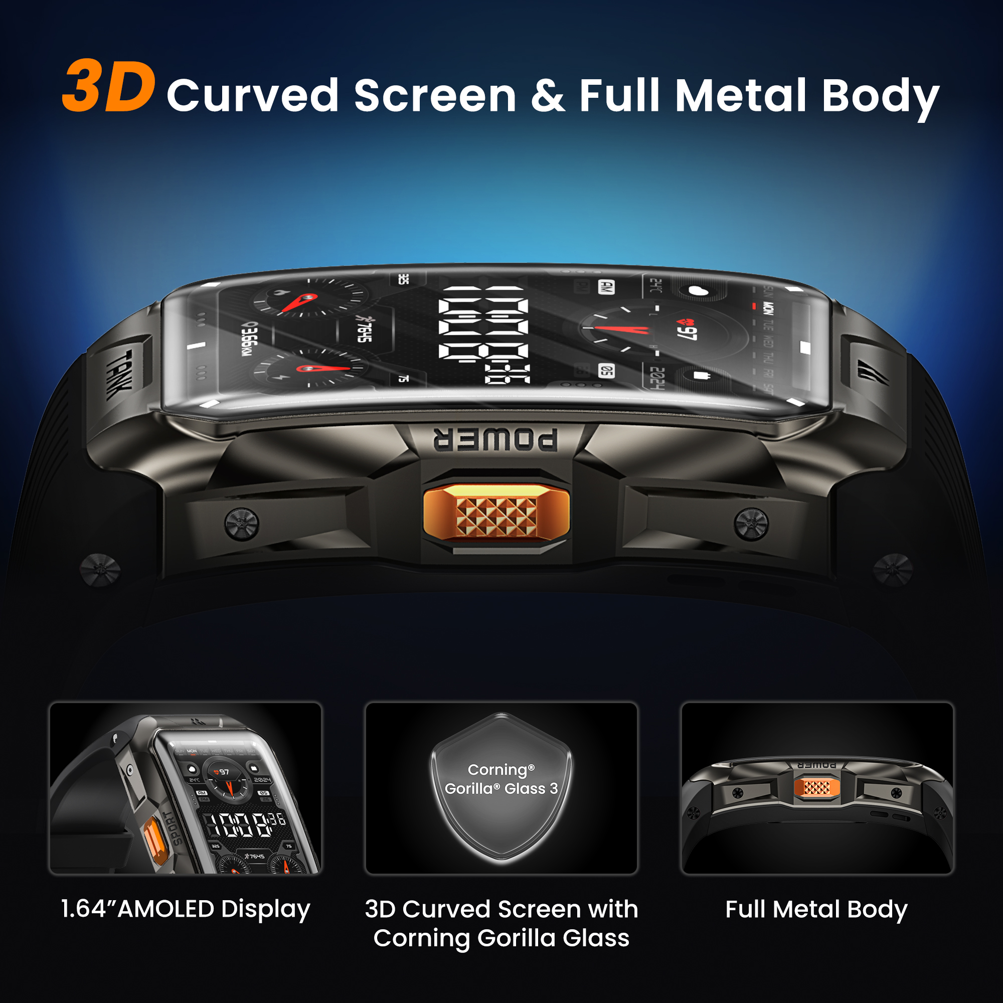 KOSPET TANK X2 Smart Watch For - Smartwatch Faces ulasan dan harga