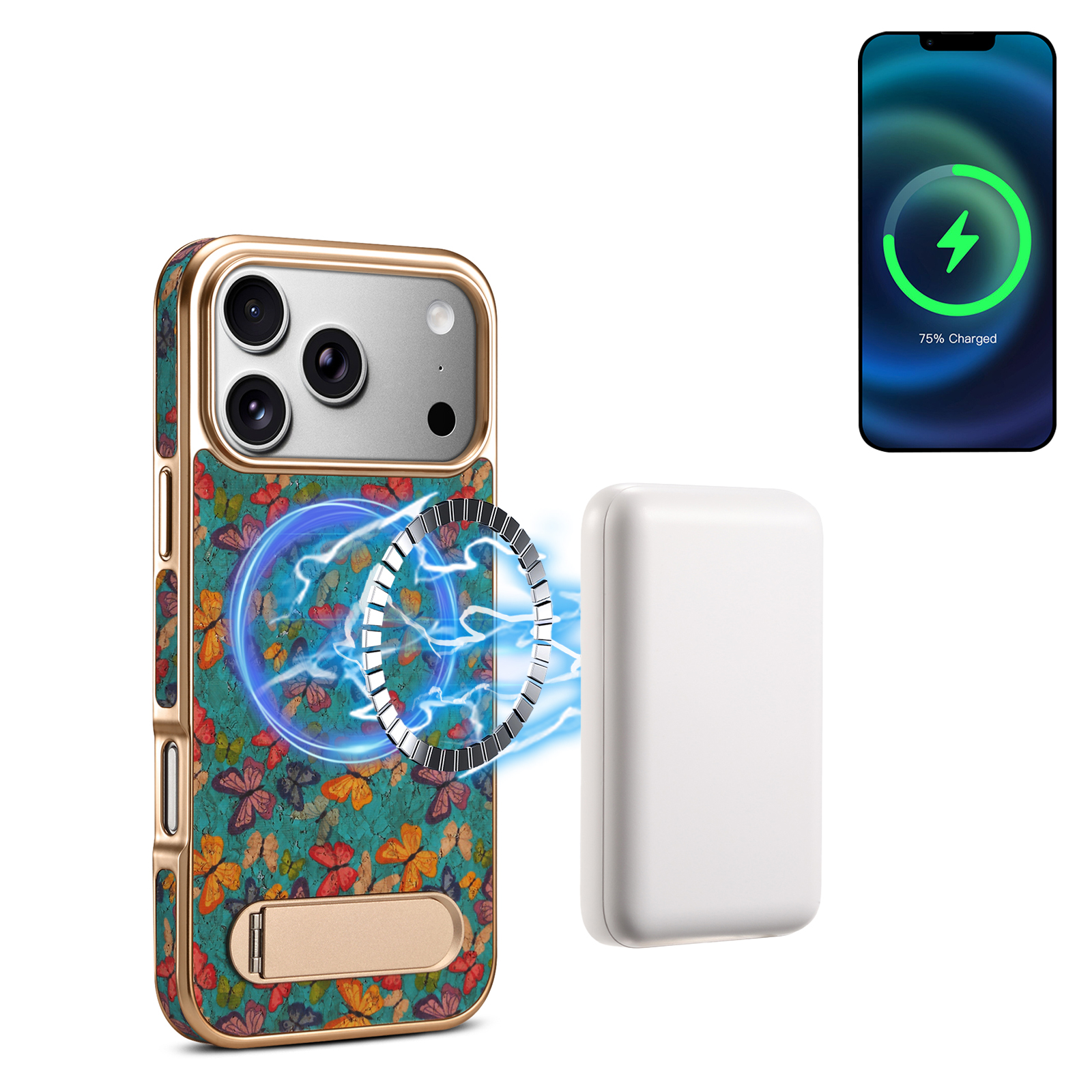 Denior is suitable for iPhone  - Magnetic Charging Stand ulasan dan harga