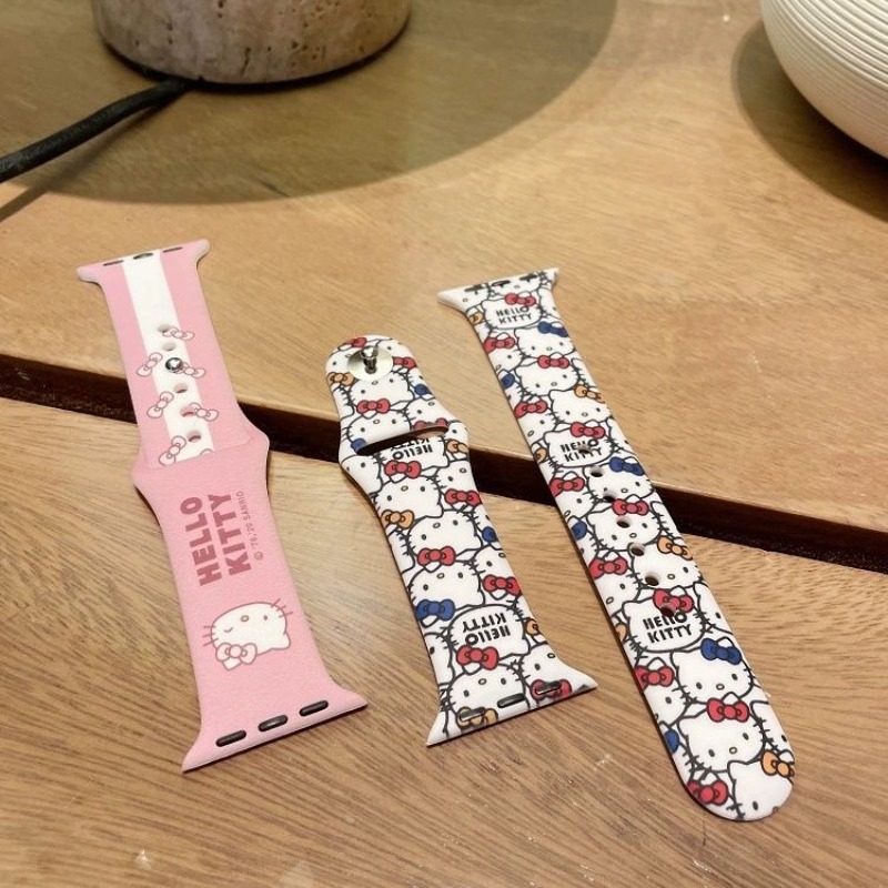 Anime Sanrio Cute Hello Kitty  - Silicone Band Replacement ulasan dan harga
