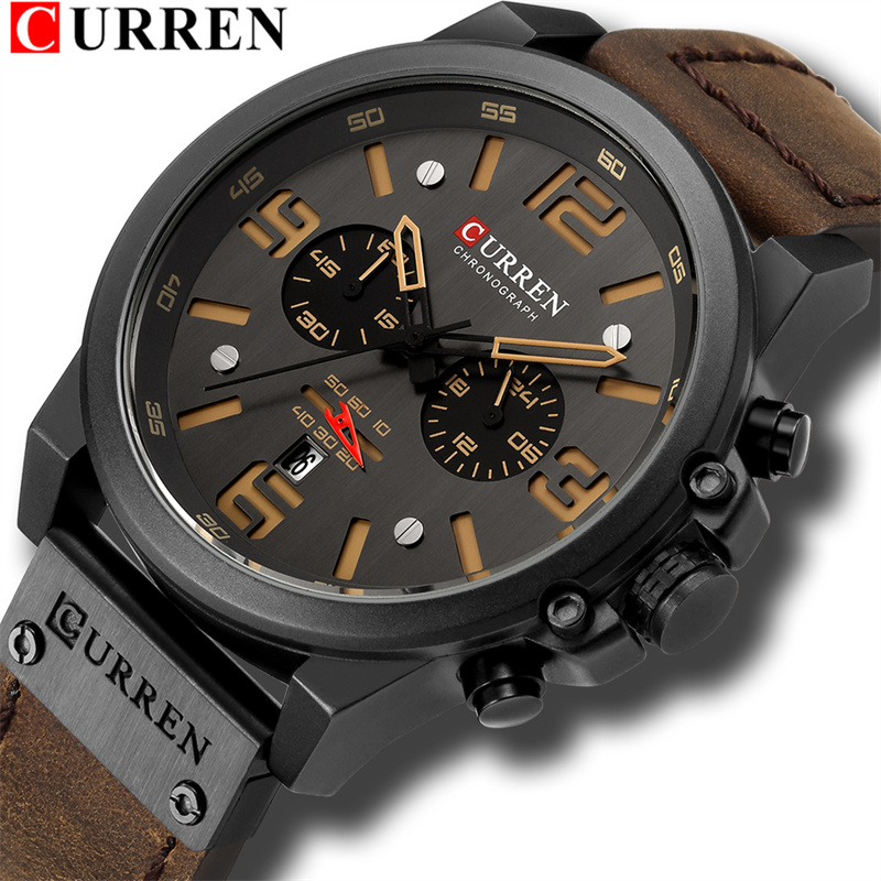 Curren 8314 Quartz Watch for M - Smartwatch Guess ulasan dan harga